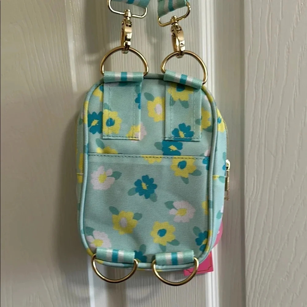 Simply Southern 5 Ways Bag - Mint Green with Flowers - Picture 6 of 6